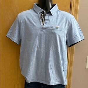 Ted Baker London Sky Blue Polo Shirt